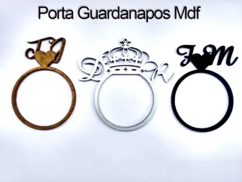 Porta Guardanapo em mdf para Festas Casamentos Batizados 15