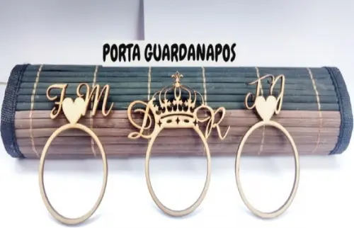 Porta Guardanapo em mdf para Festas Casamentos Batizados 15