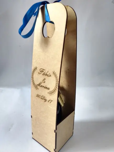 Porta Mini Vinho mdf (gravação Grátis)