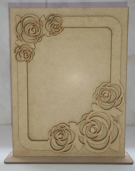 Porta Retrato rosas para Foto 15x21
