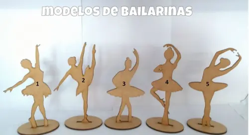 Porta Retrato Bailarina com Nome para Lembrancinha Festas