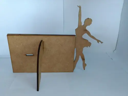Porta Retrato Bailarina para Lembrancinha Enfeite de Mesa