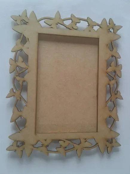 Porta Retrato Borboletas mdf
