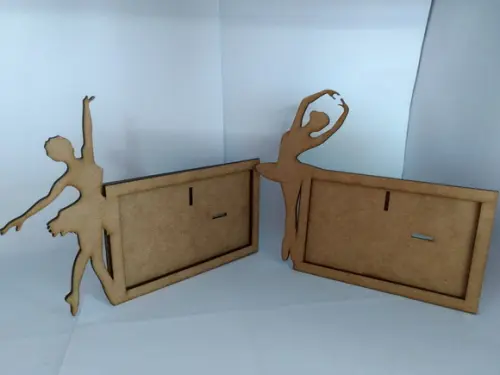 Porta Retrato Bailarina para Lembrancinha Enfeite de Mesa