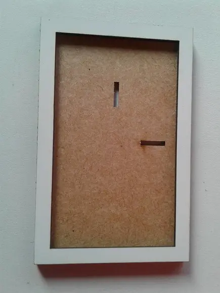 Porta Retrato Branco mdf
