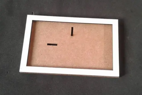 Porta Retrato Branco mdf