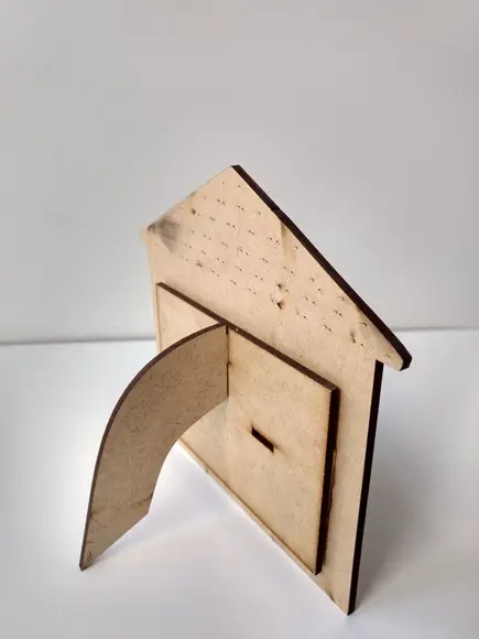 Porta Retrato Casinha mdf