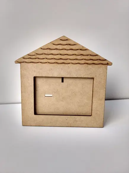 Porta Retrato Casinha mdf