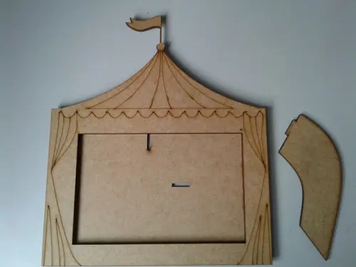 Porta Retrato Circo mdf