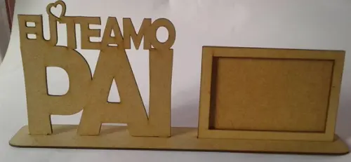 Porta Retrato Pai Eu Te Amo
