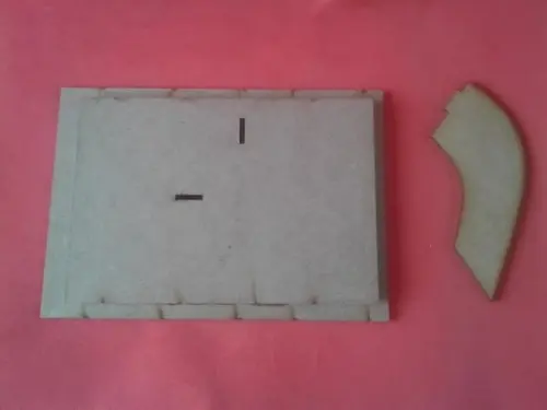 Porta Retrato Simples 10x15 mdf Branco