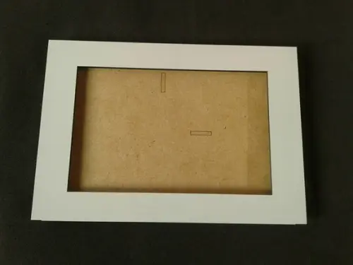 Porta Retrato Simples 10x15 mdf Branco