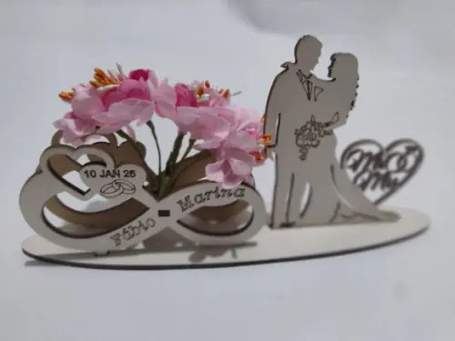 Porta-retrato Personalizado para Lembrança de Casamento ? m