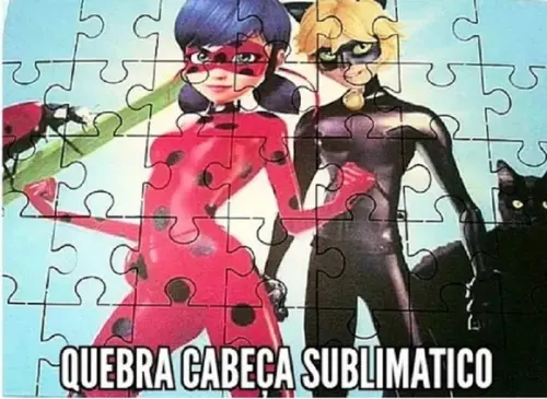 Quebra Cabeça mdf para Sublimação G