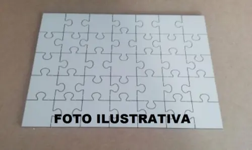 Quebra Cabeça em mdf para Sublimação m (19x15)