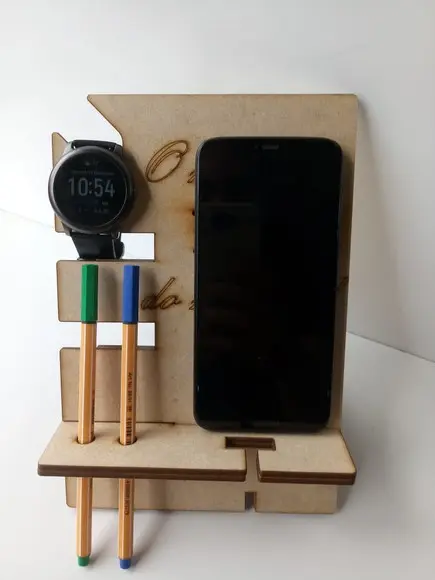 Suporte mdf para Celular Dia dos Pais