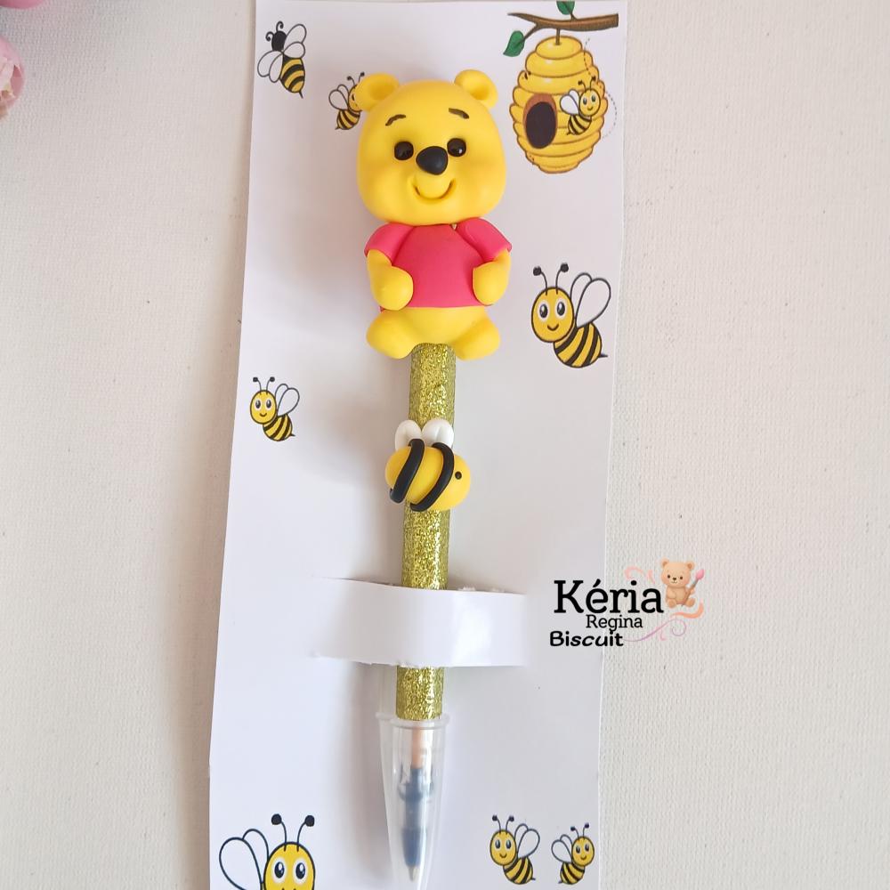 Caneta Ursinho Pooh em Biscuit