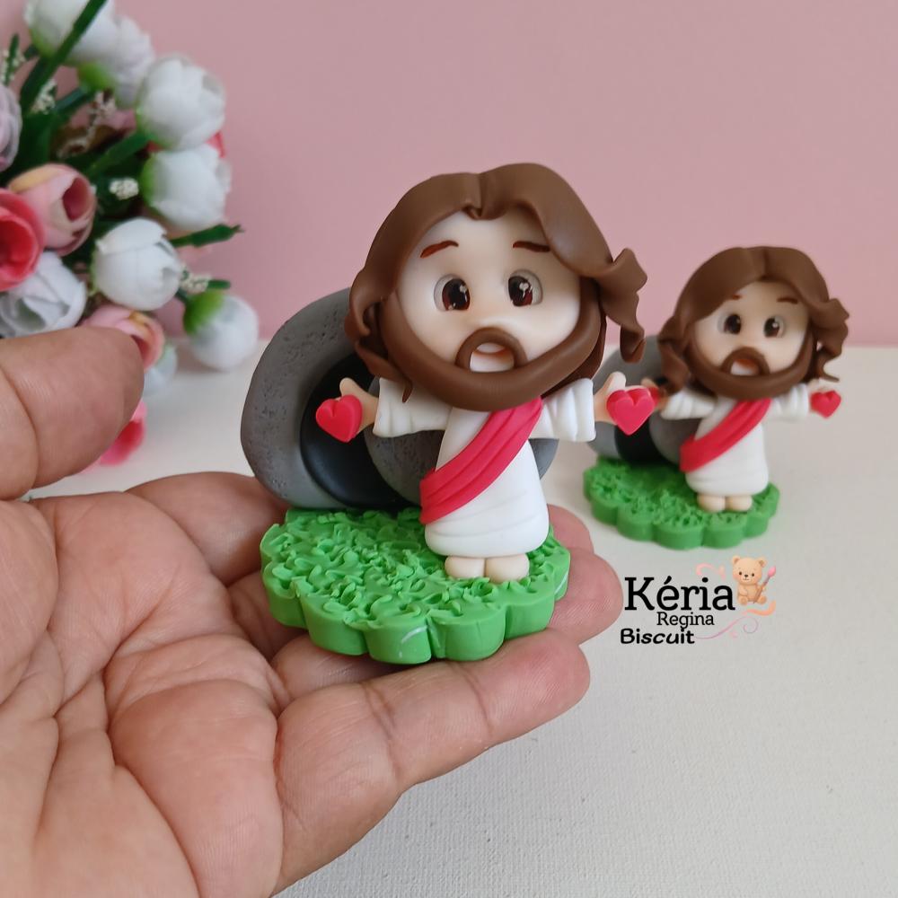 Aplique Jesus de Biscuit