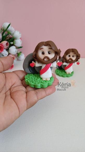 Aplique Jesus de Biscuit