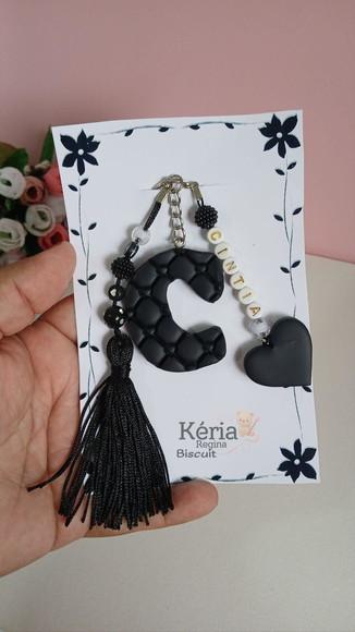 Chaveiro Personalizado em Biscuit