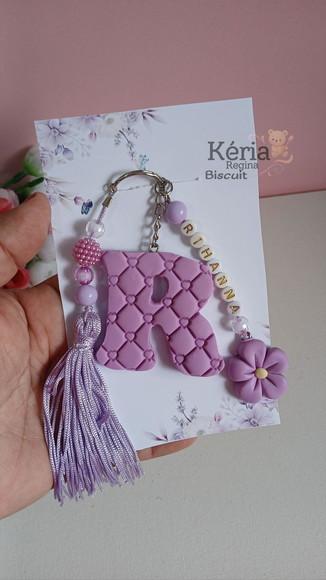 Chaveiro Personalizado em Biscuit