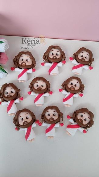 Imã Páscoa Cristã Jesus em Biscuit