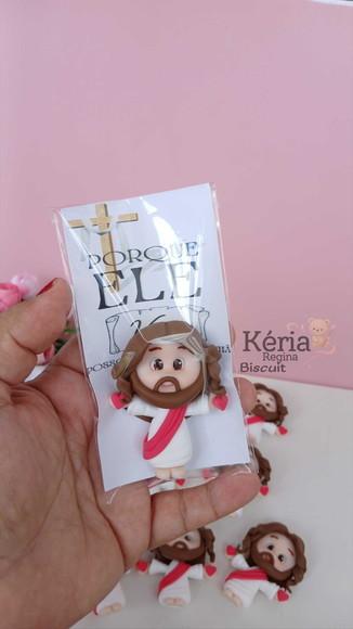 Imã Páscoa Cristã Jesus em Biscuit