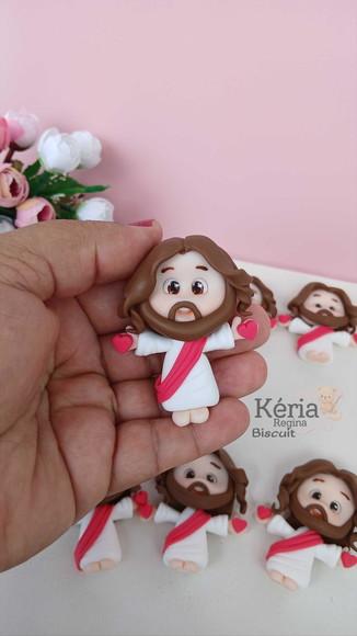 Imã Páscoa Cristã Jesus em Biscuit