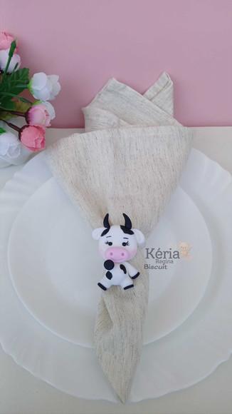 Porta Guardanapo Fazendinha em Biscuit
