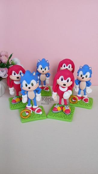Sonic e Knuckles em Biscuit