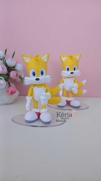Sonic, Tails ou Knuckles em Biscuit