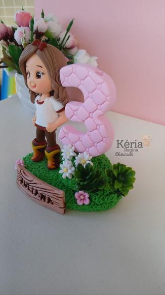 Topinho Personalizado em Biscuit