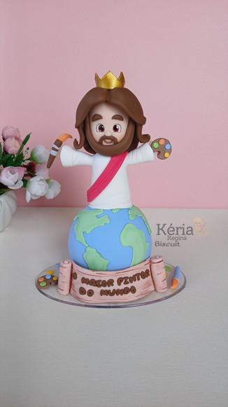 Topo de Bolo: o Maior Pintor do Mundo em Biscuit