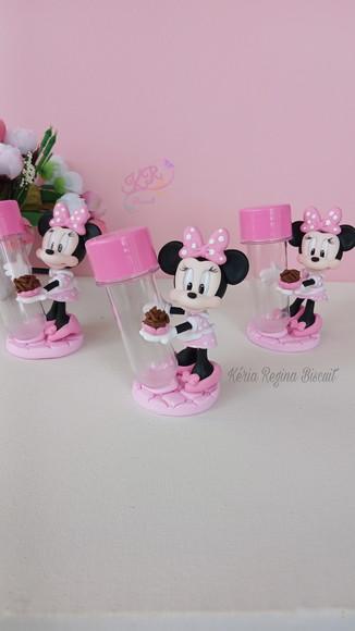 Tubete Minnie Confeiteira em Biscuit