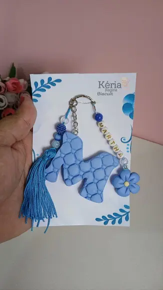 Chaveiro Personalizado em Biscuit