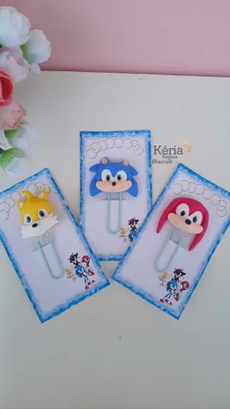 Clips Sonic, Knuckles e Tails em Biscuit