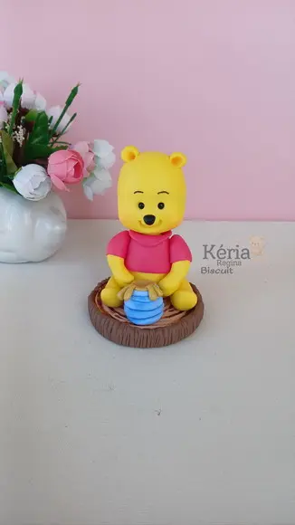 Lembranças Turma do Pooh em Biscuit