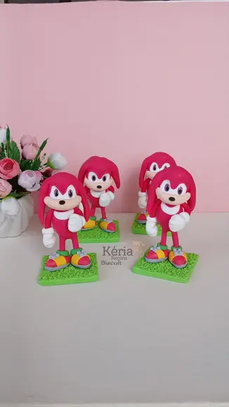 Sonic e Knuckles em Biscuit