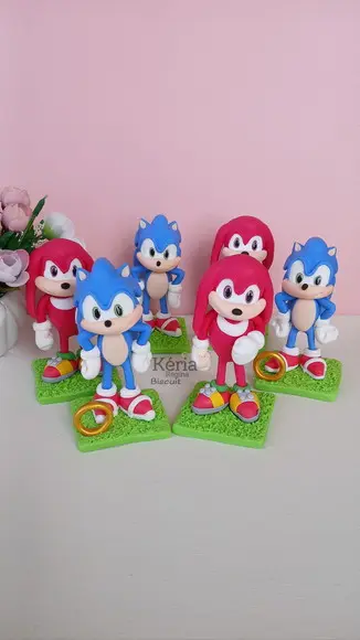 Sonic e Knuckles em Biscuit
