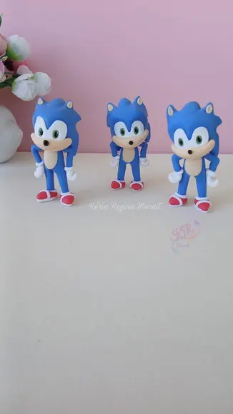 Sonic em Biscuit 7cm