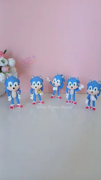 Sonic em Biscuit 7cm