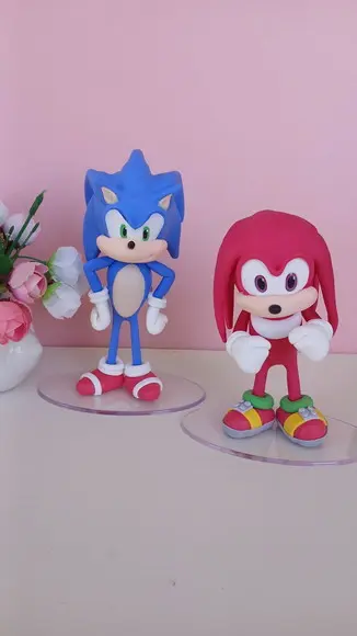 Sonic ou Knuckles em Biscuit
