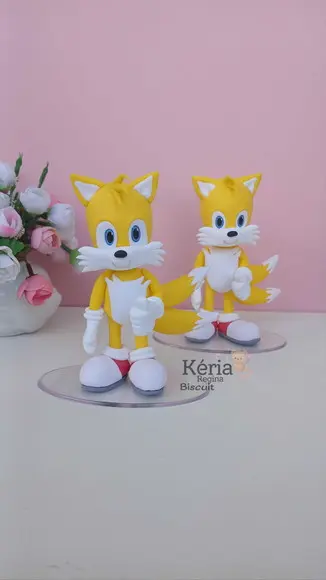 Sonic, Tails ou Knuckles em Biscuit