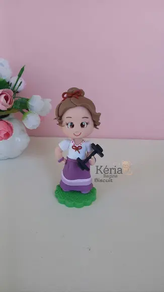 Tema Encanto em Biscuit, Mirabel, Luiza e Isabela