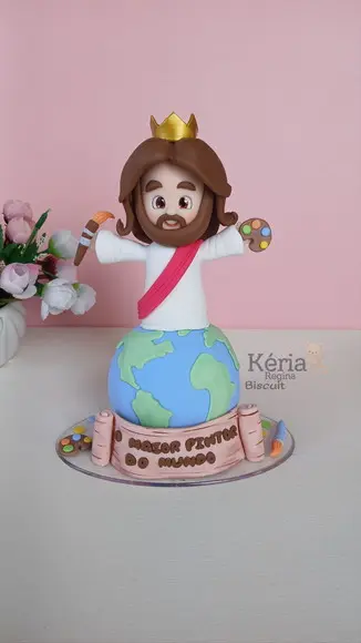 Topo de Bolo: o Maior Pintor do Mundo em Biscuit