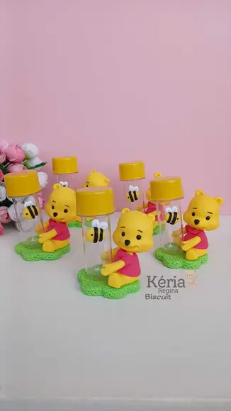 Tubete Pooh em Biscuit