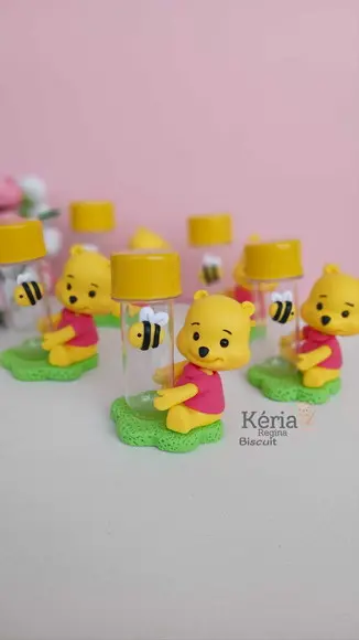Tubete Pooh em Biscuit