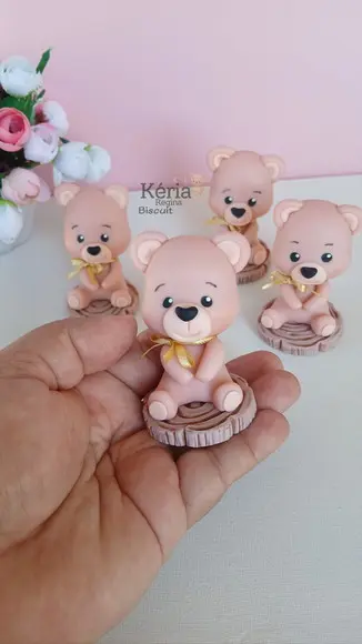 Ursinho em Biscuit