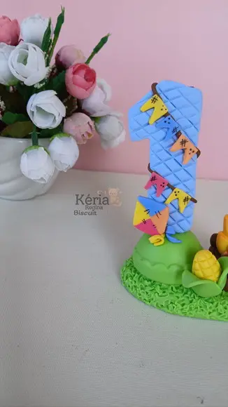 Vela Junina em Biscuit