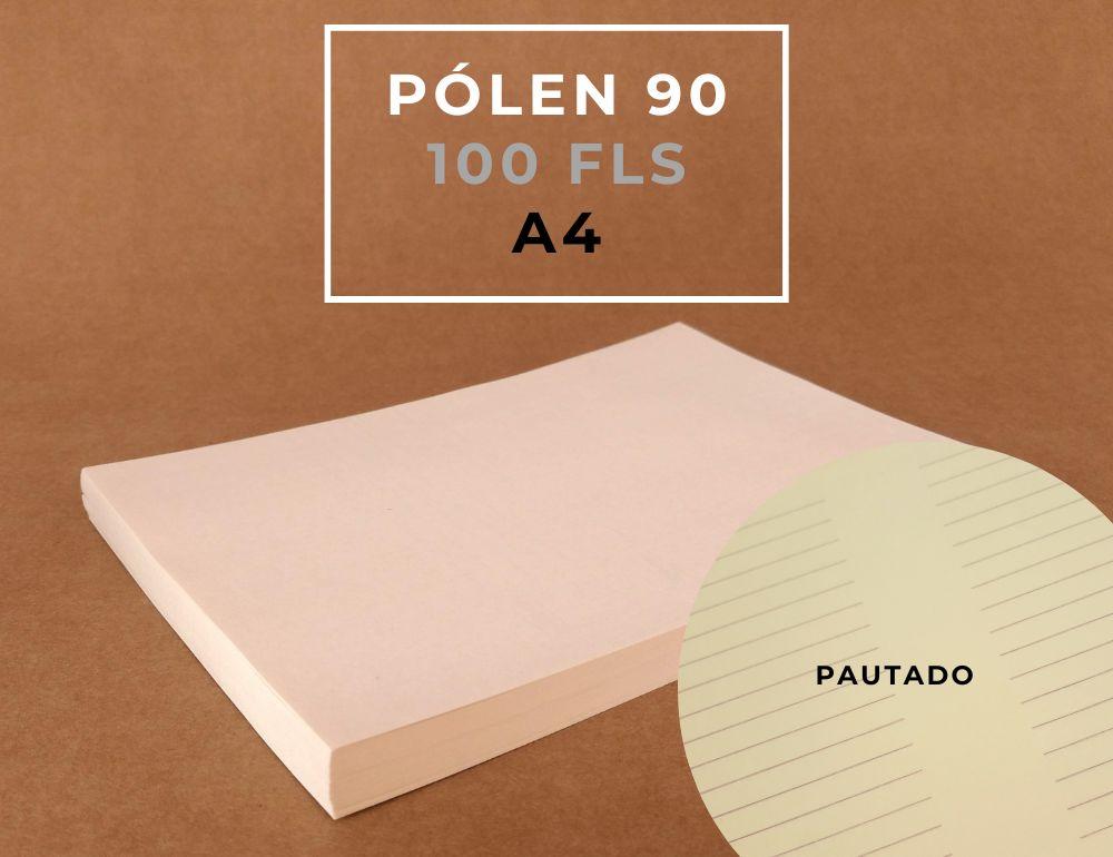 A4 Polen 90 - 100 folhas Pontilhado